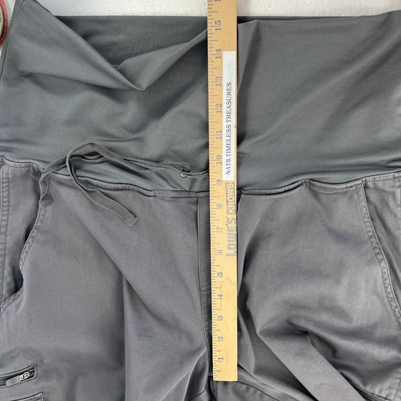 SCOTTeVEST Margaux Cargaux Cargo Pants Womens Sz XL Gray Utility Travel Hiking - Picture 9 of 11